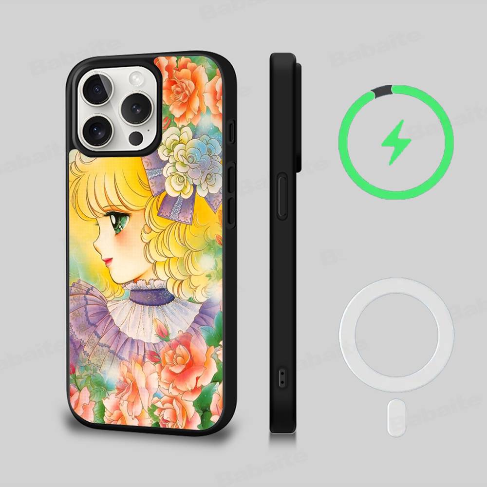 

Manga Candy Magnetic Wireless Phone Case For IPhone 17 16 15 14 Plus 13 12 11 Pro Max iPhone 17 Air