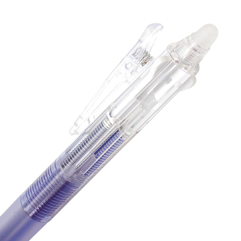 PILOT FriXion Ball 3 Slim Ballpoint Clear Body Color 0.38mm 3-Color Pen, (LKFBS60UF-)