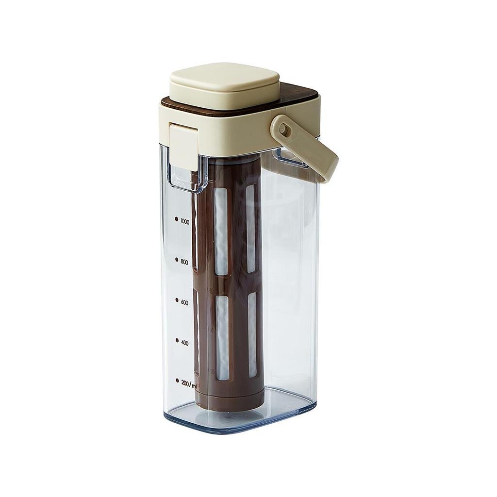 Cold Brew Coffee & Tea Pot - Large Capacity Portable Pitcher for Refrigerator