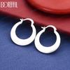 925 Sterling Silver Bread Bag Shaped Earrings Fashion Jewelry Evening Jewelry