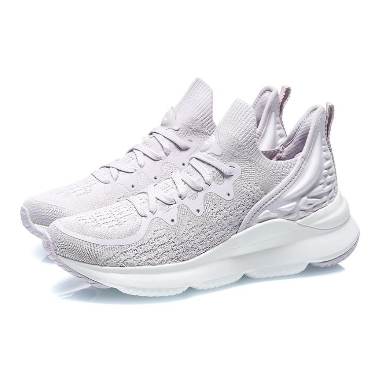 Li Ning Comfortable Collection Cushioning Slip Resistant Abrasion Resistant Breathable Lightweight Low top AREQ024-3