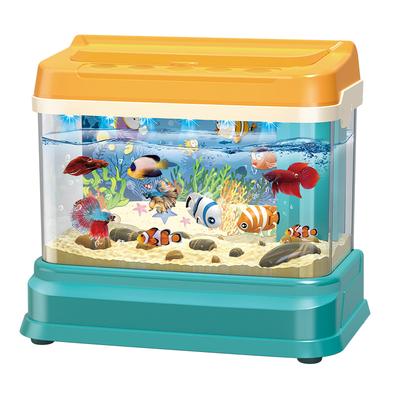 Fischtank Spielzeug Kinder Aquarium Angelspiel Kinder Angelspiel Spielzeug Entwickeln Hand-Auge-Koordination Spielzeug
