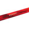 Great Ayame Glasses NEWOLD New Old Clear Red Mens Used
