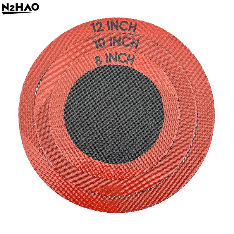 1/3PCS Round Silicone Perforated Baking Mat, Non-Stick Reusable Baking Sheets, For Pizza, Bread, Cake Pan, Air Fryer, Oven
