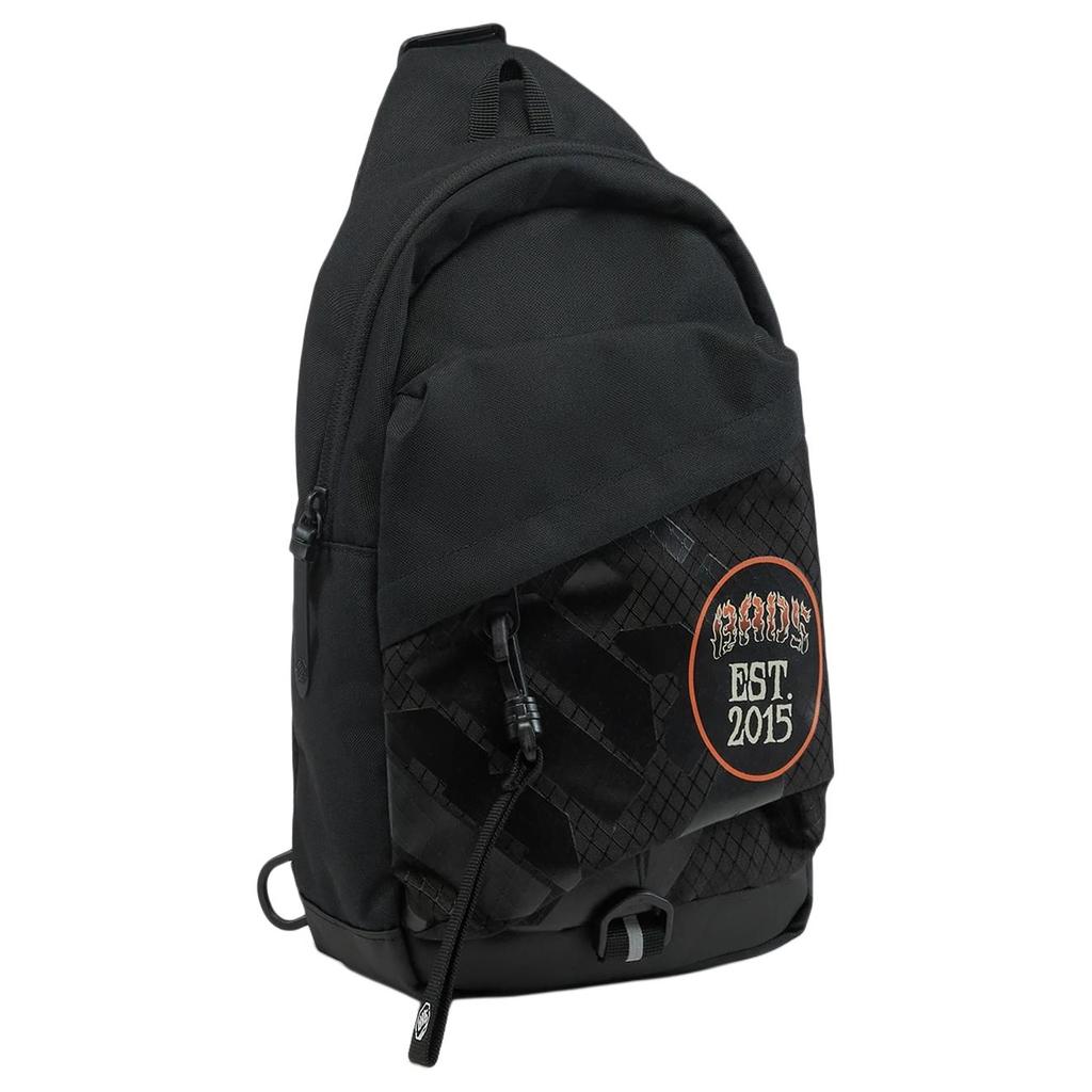 New LiNing Basketball Collection Polyurethane With Polyester Sling Bag, Crossbody Bag, Shoulder Bag Regular Unisex Black ABDU183-1