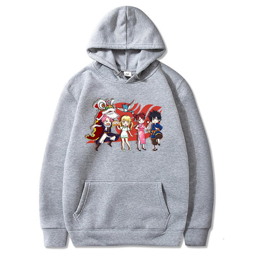 Sun Man Goblin Tail Printed Hooded Sweater, Men'S And Women'S Autumn And Winter Casual Hoodie Animation Top