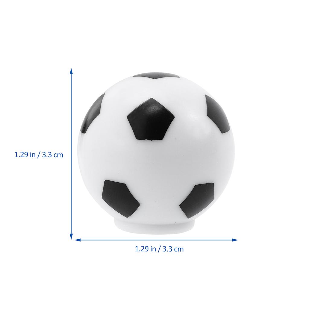 5 Pcs Football Handle Door Knob Drawer Pull Outdoor Cabinet Children's Room Abs