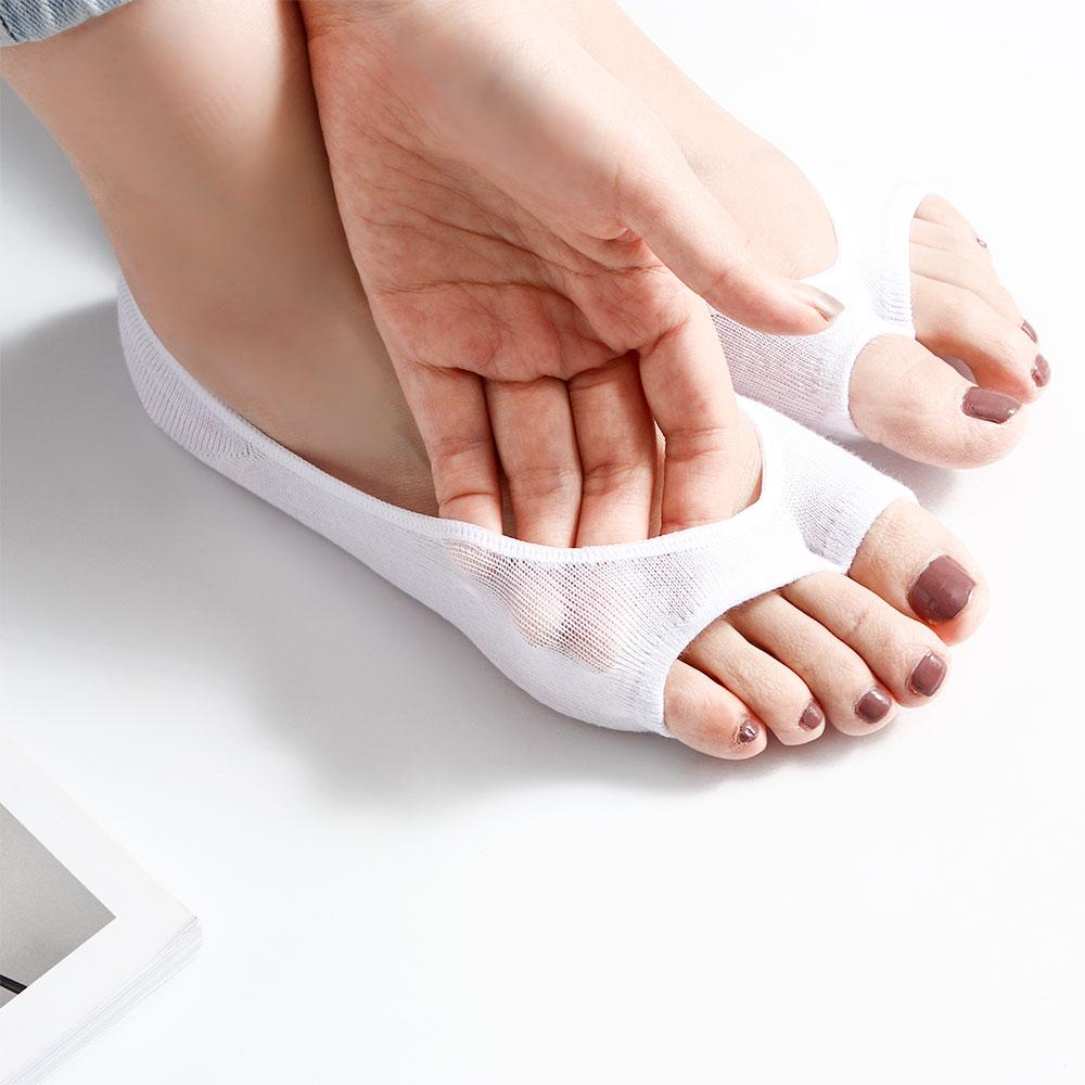 Peep-Toe Hosiery Anti Slip Ankle Open Toe Stealth Socks Low Cut Socks Anti-skid Socks Boat Socks