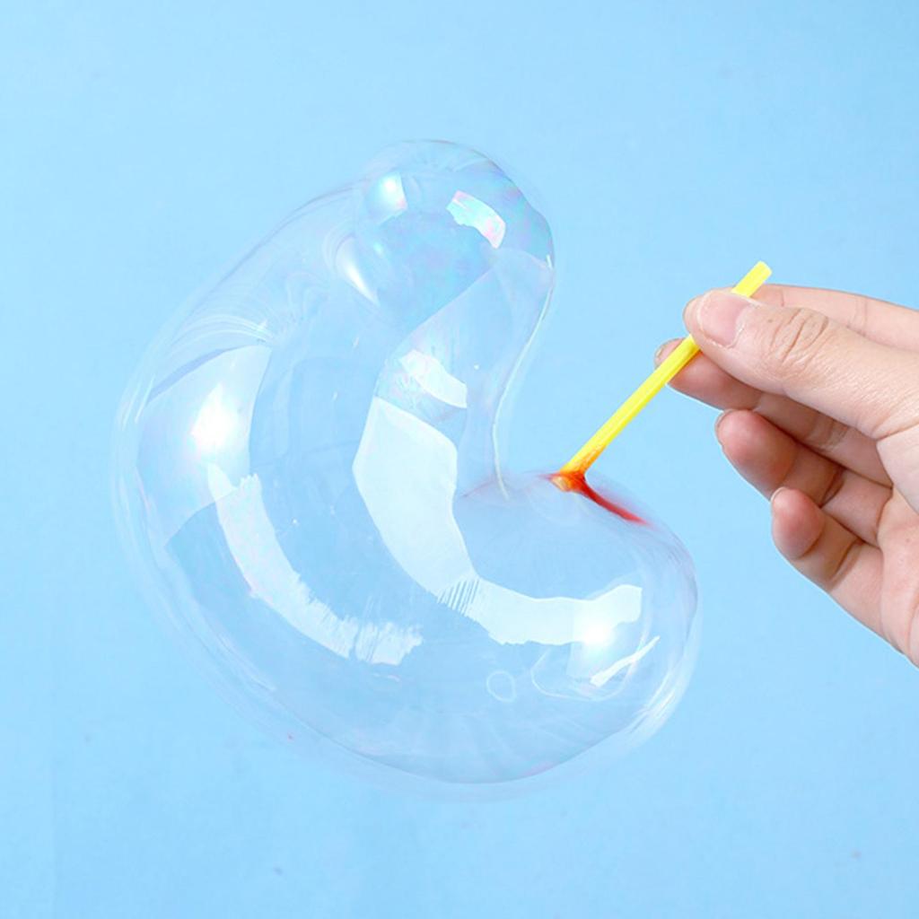 20Pcs Blow Bubbles DIY Crafting Outdoor Toy Not Easy to Break for Party Game Gift