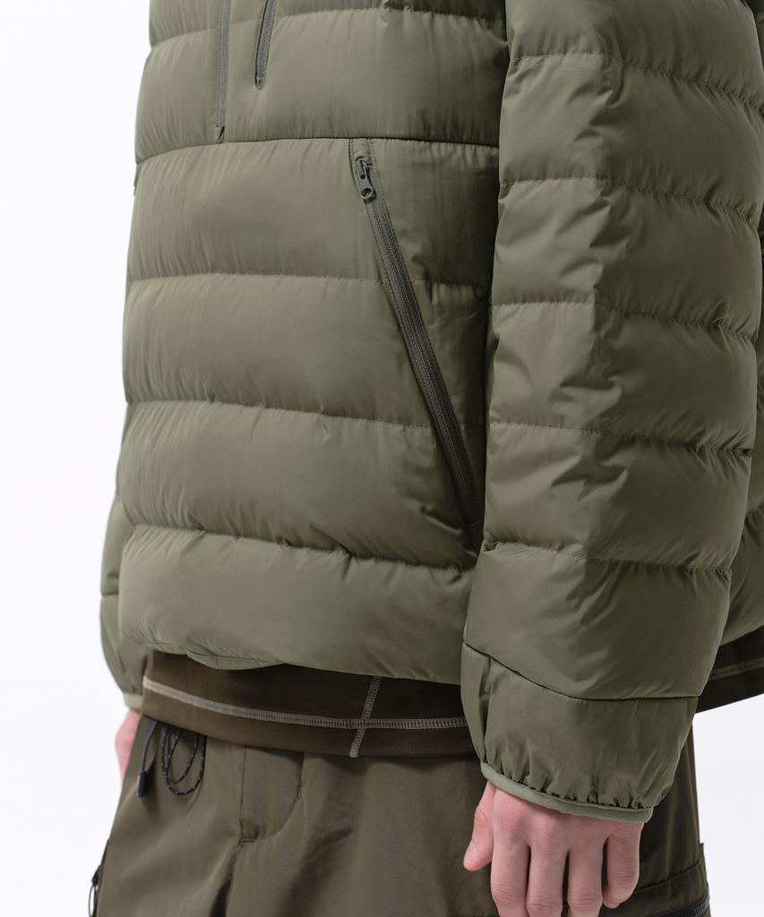 Musinsa Standard [City Leisure] Anorak Light Down Jacket [Khaki]