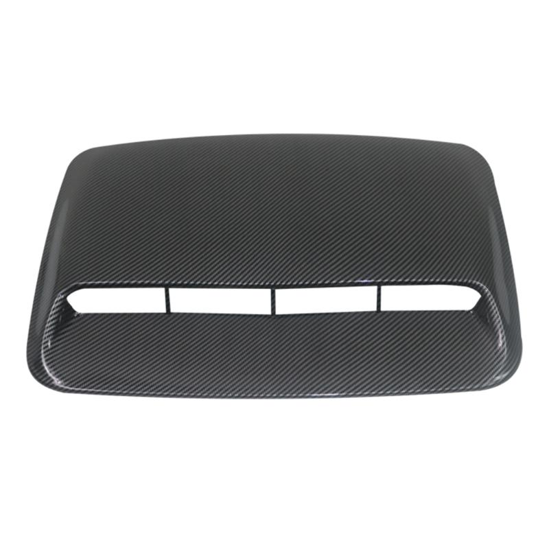 Decorative Car Hood Vent Bonnet Air Vent Scoops with  Shape, Practical Engine Cooling and Aesthetic for Most Vehicle