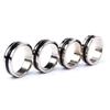 Black Circle Silver And Black Magic Magnet Ring Magic Ring Props Magician Ring Pk Ring Magic
