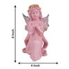 Home Decor Showpiece | Winged Girl Statue for Home Decor Item | Fairy Girl Statue for Home Shelves Decor Showpiece (Angel Pink BS)