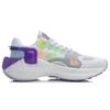 Li Ning Ranger Essential Slip Resistant Abrasion Resistant Low top Running Shoes Women's White Gray Purple ARHR054-1