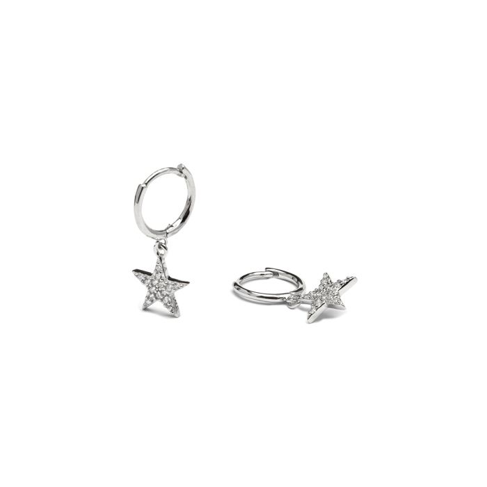 Luxenter 925 Sterling Silver Earrings and Brilliant Rhodium-Plated Zirconium - Tuthe