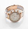 Michael Kors MK5774 Damenuhr Weißes Armband Weißes Zifferblatt 39mm + Box