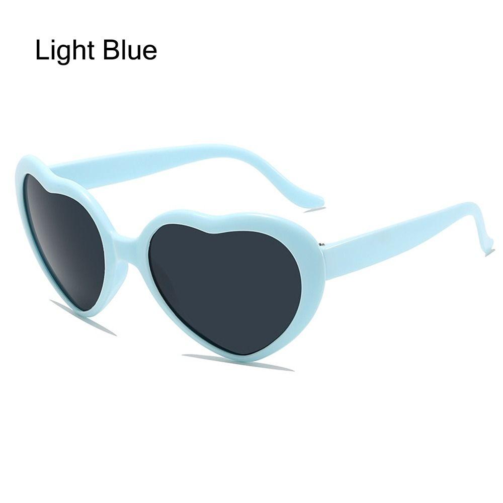 Cosplay Heart Sunglasses UV400 Protection Beach Shades Cute Party Glasses  for Women