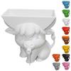 Highland Cow Sponge Holder 3D Printed with Built-In Drain Keeps Sponges Dry Cute Cow Design Fun Practical Kitchen Accessory Gift