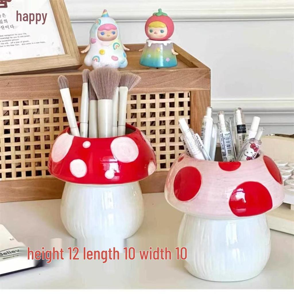 Nordic Creative Human Body Art Desktop Organizer: Multi-functional Pen and Makeup Holder