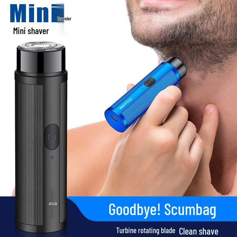 Jililai JLL055 Men's Portable Electric Shaver and Hair Trimmer
