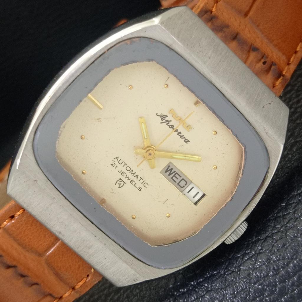 

HMT APOORVA VINTAGE AUTOMATIC 6501 INDIAN MENS ORIGINAL DIAL WATCH a703293-1 R213a-a703293