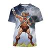 Heißer Verkauf Cartoon Anime Universum Meister T-Shirt 3D Gedruckt Unisex Kinder Lässig Straße Hip-Hop Persönlichkeit Kurzarm