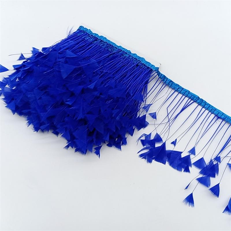 1Yards Pheasant Chicken Feathers Trims Sewing In Dress Fringe For Clothes Diy Needlework Decor Wedding Plume Crafts Accessories