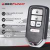 Beefunny Replacement Remote Keyless Entry Key Fob for Honda Accord 2018    ight    FCC ID:CWTWB1G0090 PN: 72147-TVA-A21 72147-TVA-A01 5Buttons