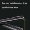 Silent Double-Layer Rubber Wiper for Baojun E100/E200