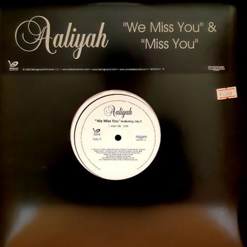 

12inch Record AALIYAH - We Miss You & Miss You B000025115 Blackground Rec 2003 US Rap & Hip-Hop/R&B Used