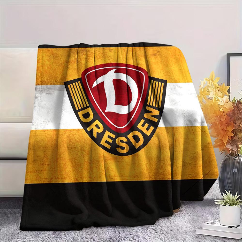 Coperta in Flanella con Stampa Dynamo Dresden, Alta qualità Confortevole per Tutte le Stagioni, Arredamento per la Casa, Calore e Comfort