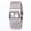 Women's Stainless Steel Quartz Watch Rhinestone Crystal Analog Wrist Watch