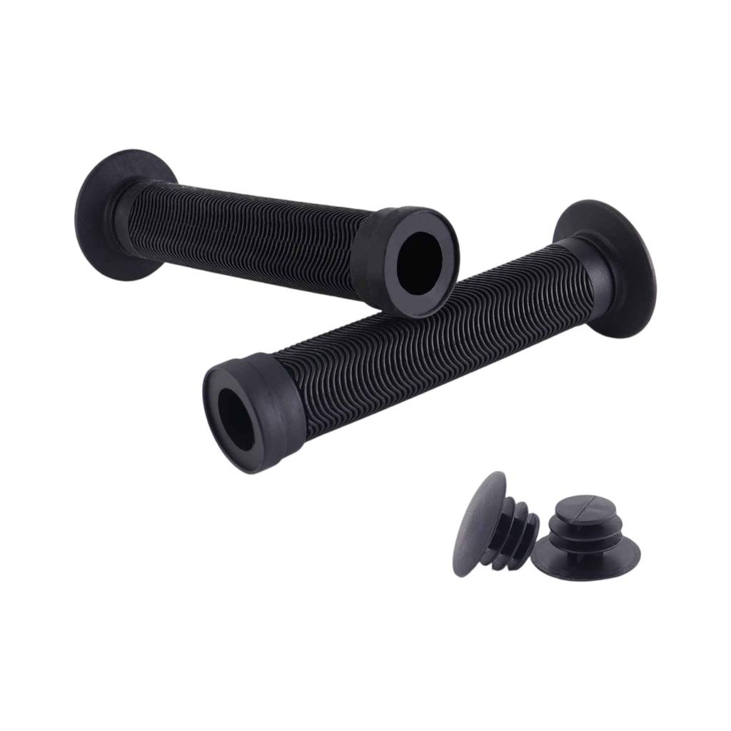 Mountain Bike Handlebar Covers – Extended Rubber - -Absorbing Soft Grips for Handlebars