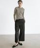 Masimodutti Wool Crop Wide Leg Pants