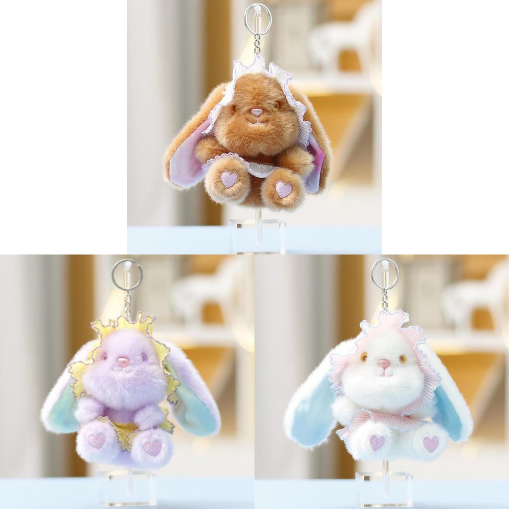 Plush Toy Bunny Girl Doll With Polyester Filling For Children And Girls Gift