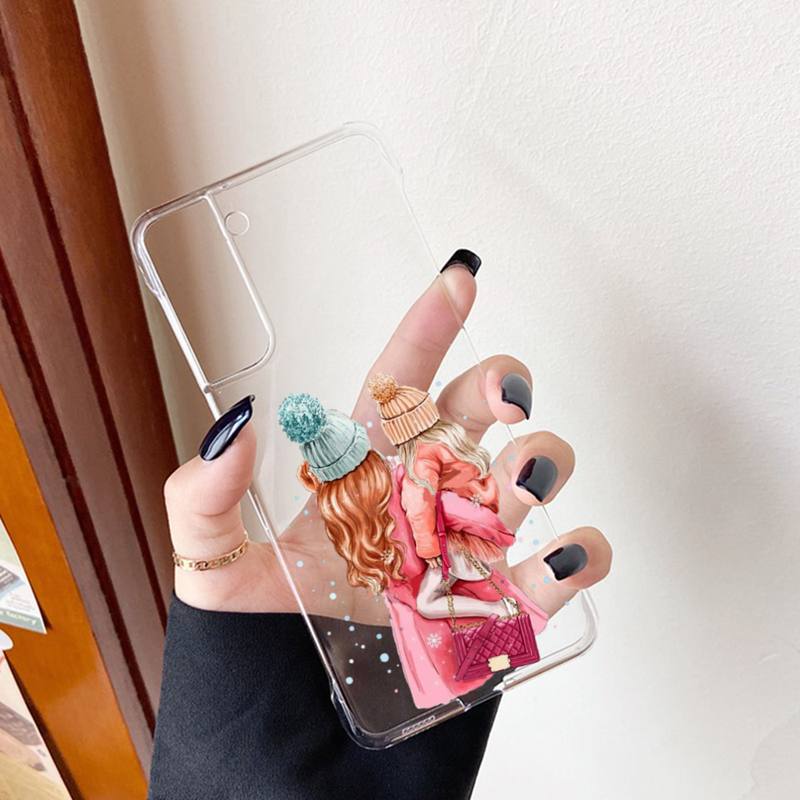 FHNBLJ Etui na telefon dla niemowlaka, mamy, dziewczynki dla Samsunga A 10 20 30 50s 70 51 52 71 4g 12 31 21 31 S 20 21 plus Ultra