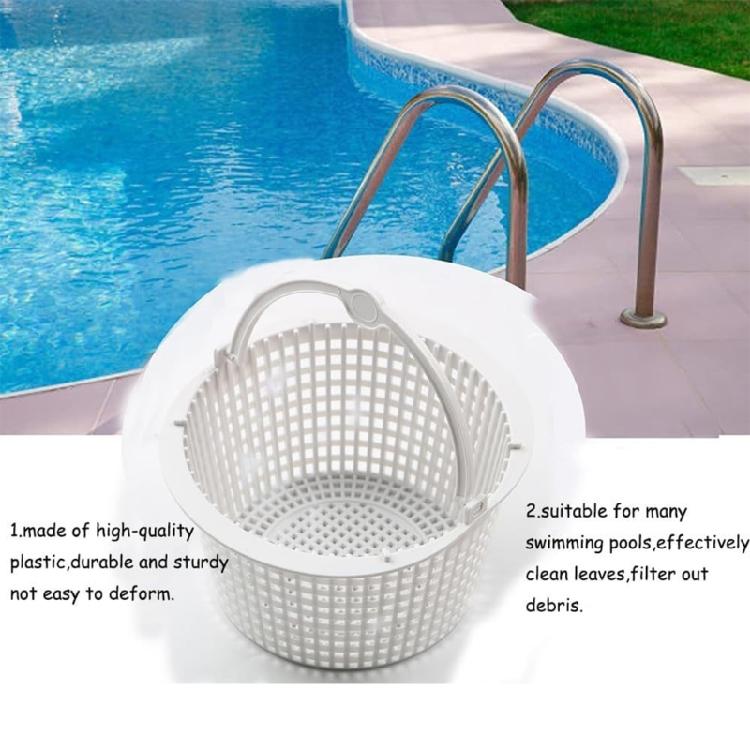 Skimmer Filter Basket Replacement Pool Skimmer Basket Maintenance Equipment Debris Leaves Collector Easy To Use