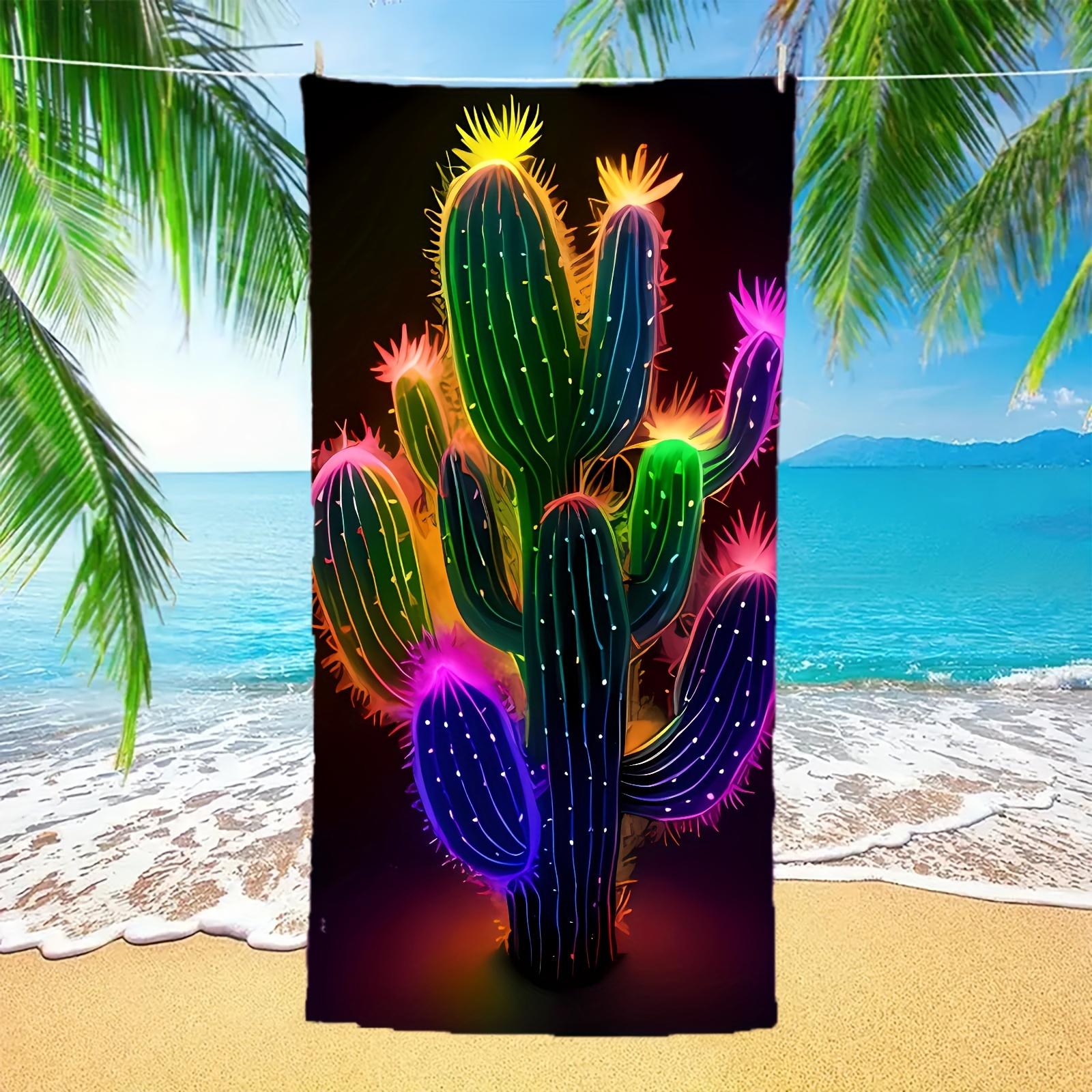 Lampada White Colorful Beach Towels Galore Soft Towels Suitable For Travel, Swimming Pools, Vacations And Beach Days.