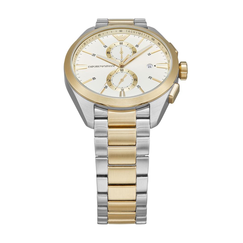 Hodinky AR11605 Silver Gold [Emporio Armani] Pánské &