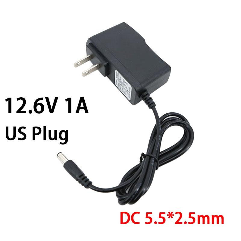 AC To DC 4.2v 0.5A 2A 8.4v 12.6v 16.8v 1A 2A 2000ma Adapter Power Supply Charger Plug for Drill Driver 18650 Lithium Battery