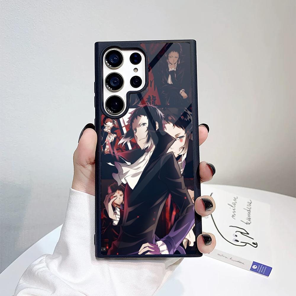 Bungo Stray Dogs Phone Case For Samsung Galaxy S26 S25 S24 S23 S22 S21 S20 FE Edge Pro Plus Ultra PC+TPU Cover