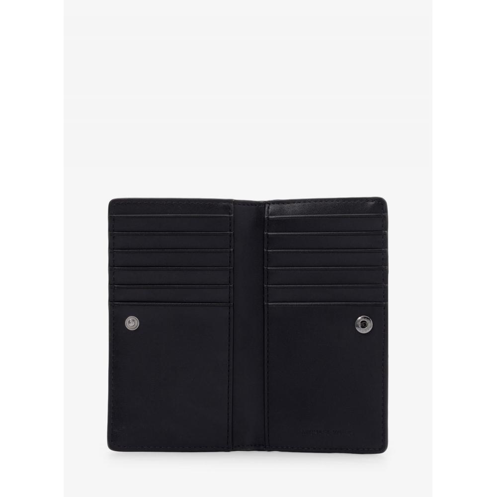 Michael Kors Cooper Bifold Card Case 36s6lcod1u1 Black