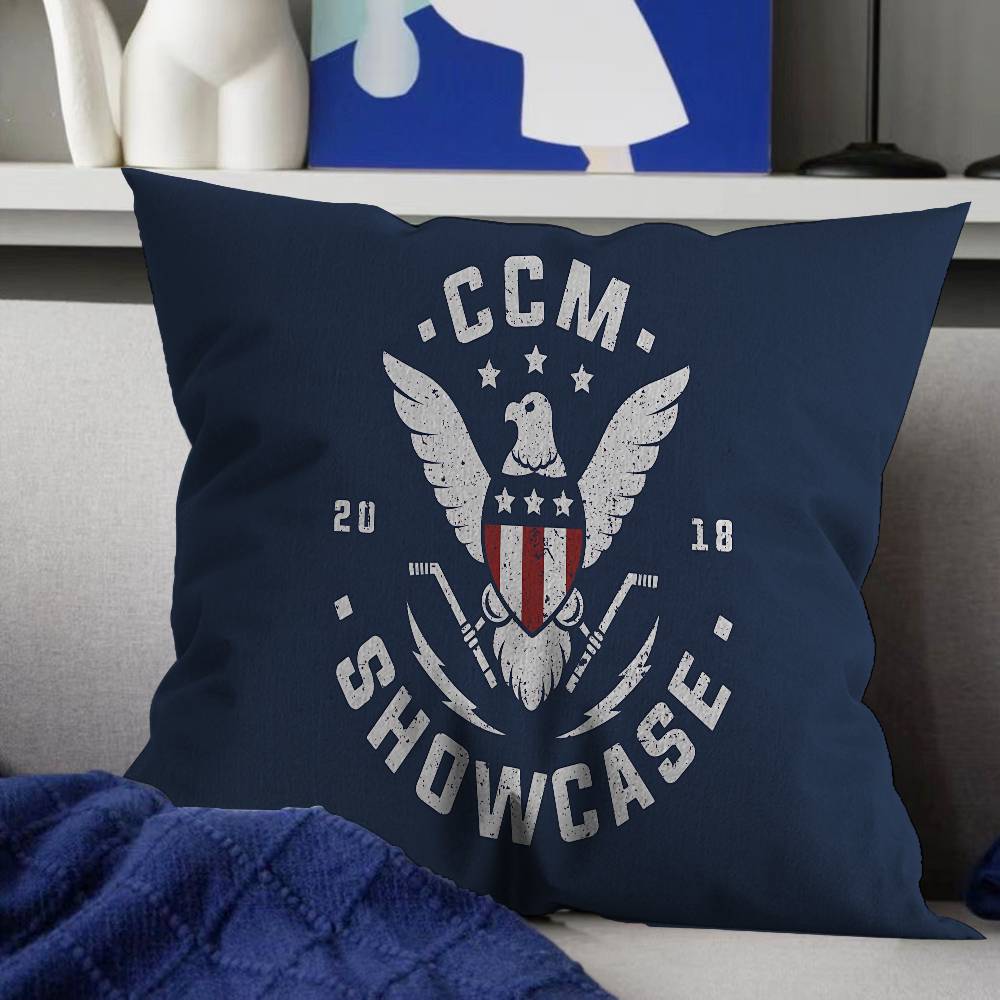 C-CM Hockey Doormats Home Personalized Pillow Dust Cover Bedroom Kids Party Decoration Pillowcase Birthday Children Gift