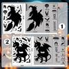 Autocollants de fenêtre - AIMOONSA - Motifs Halloween - PVC - Double face - Réutilisables