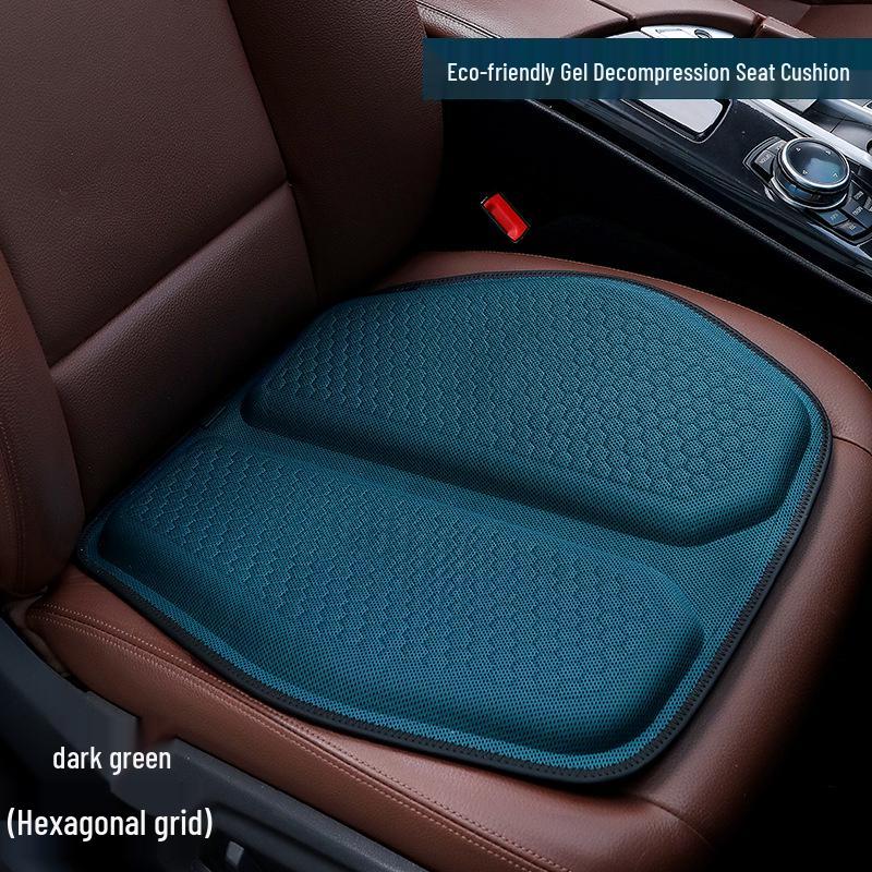 Gel Honeycomb Cooling Seat Cushion: Four Seasons Silicone Comfort Mat for Office or Car
