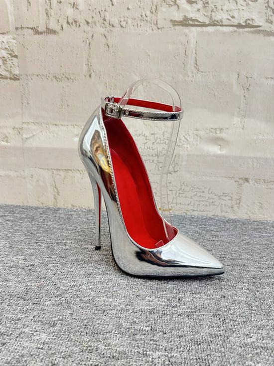 14CM Ψηλοτάκουνα Stiletto: Σέξι Παπούτσια Μεγάλων Μεγεθών για Νυχτερινά Κέντρα & Cross-Dressing