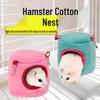 Winter Warm Cotton Nest and Sleeping Bag for Hamsters - Cozy Overwintering Supplies