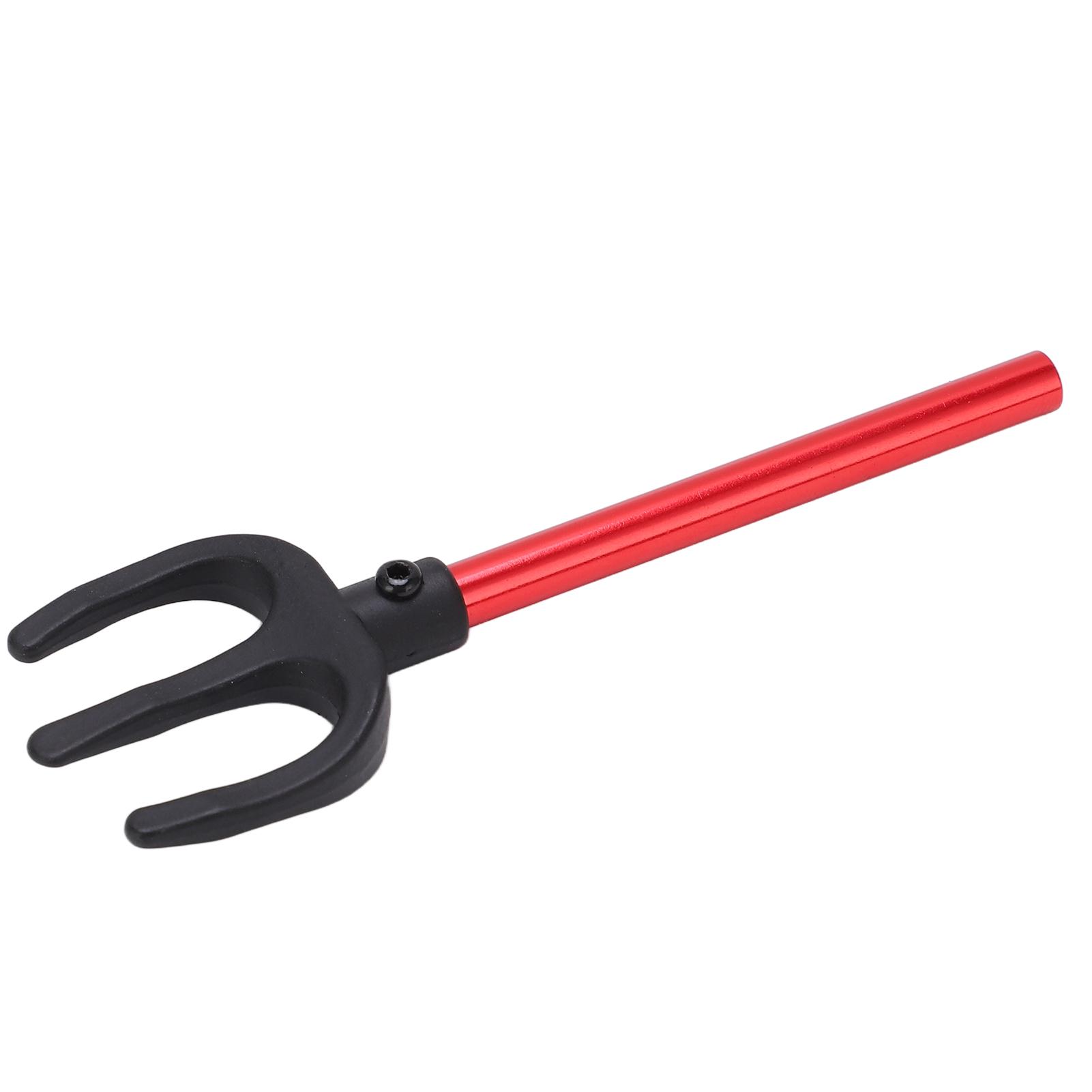 

RC Model Metal Simulation Fork Decoration Tool for Axial Scx10 1 10 RC Crawler Car Red and Black