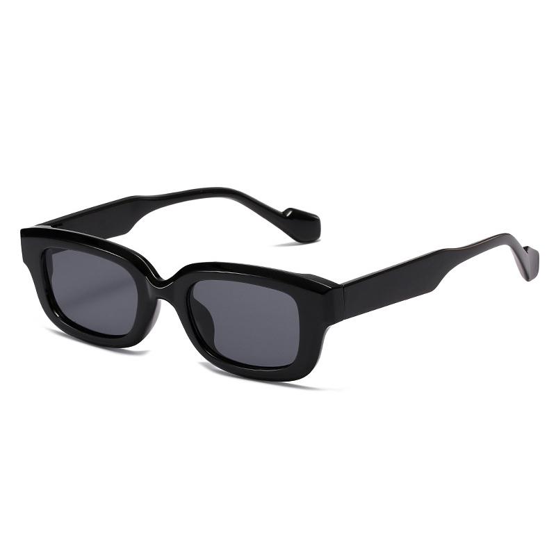 SO&EI Retro Kleine Rechteckige Sonnenbrille Damen Bonbonfarben Tönungen UV400 Quadratisch Herren Sonnenbrillen