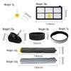 Compatible Accessories for iRobot 800 Series: Main Brush, Side Brush, Filter for Models 880/870/980/990